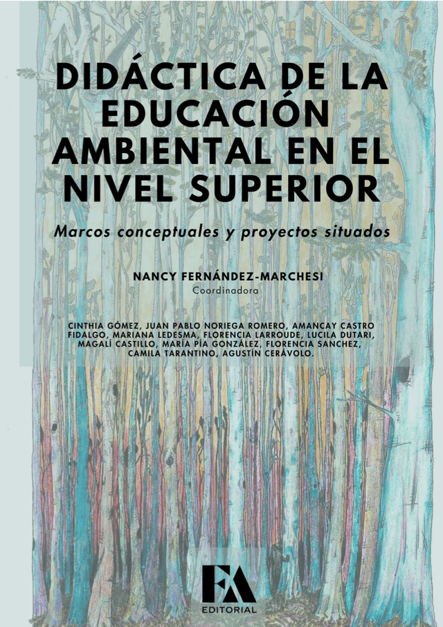 Portada de Didáctica de la Educación Ambiental en el nivel superior. Marcos conceptuales y proyectos situados